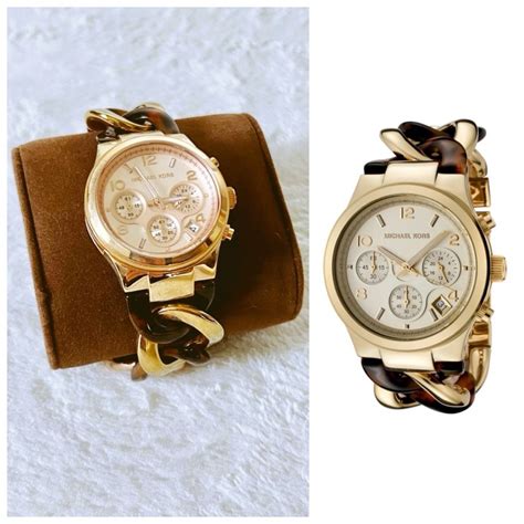 michael kors chain link bracelet watch|Michael Kors Watch model nadja.